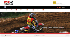 Desktop Screenshot of motocross-mackovci.si